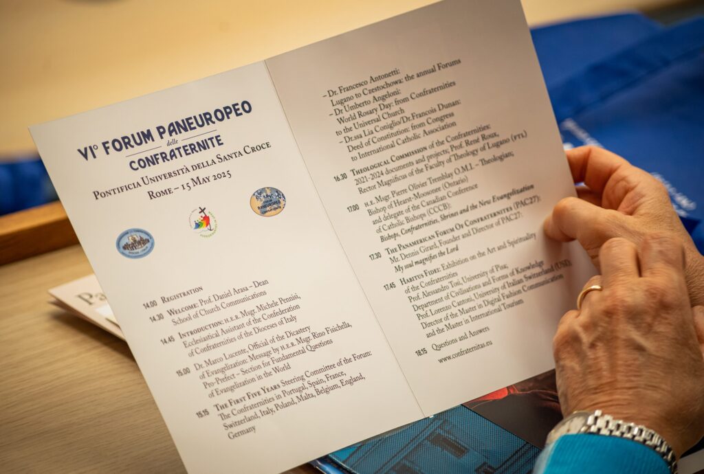 VI FORUM DELLE CONFRATERNITE ROMA 2025